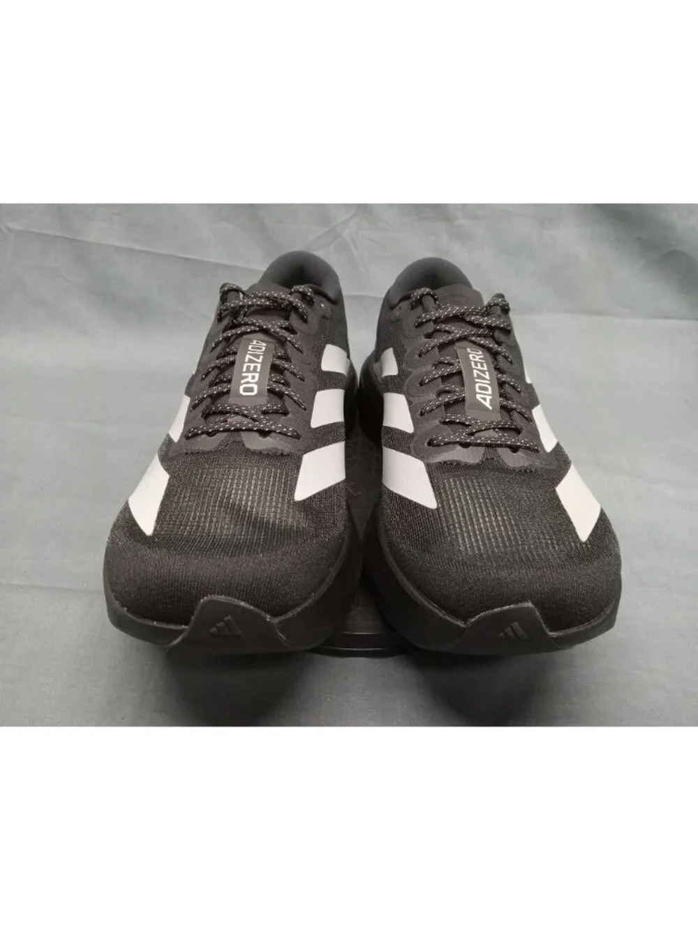 Adidas Adizero Evo SL J (GS) Black Silver Reflect KK3653 Boy Size 6.5 NEW NO BOX